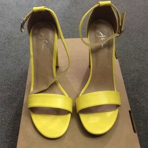 Yellow heels